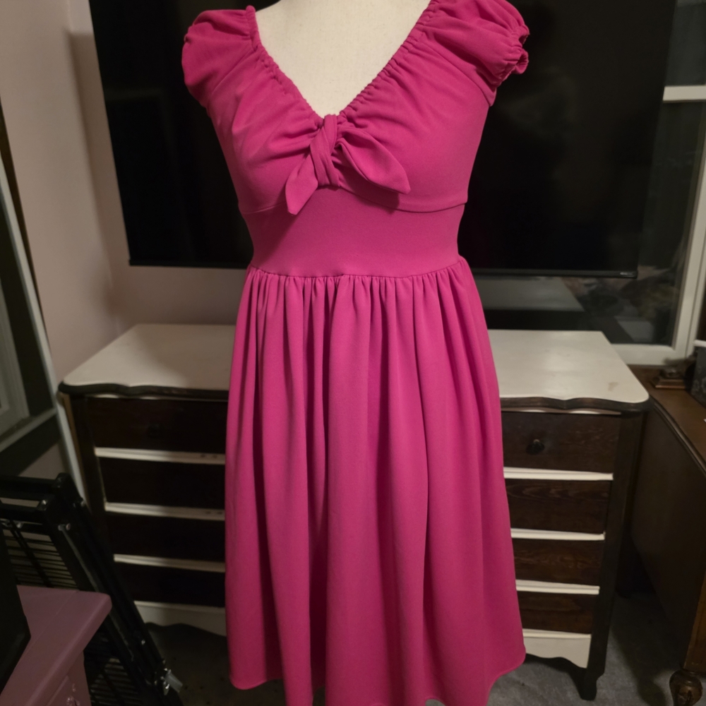 Pinup Couture Elegant Pink Dress